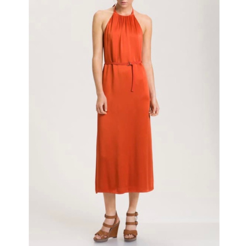 French Connection Halter Midi Dress Women’s size 2 - Picture 6 of 7